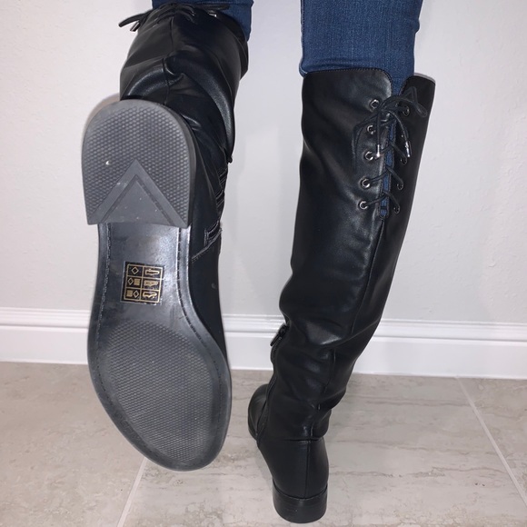 Black Riding Boots - Picture 3 of 6